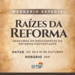 CETAP promove lives sobre antecedentes da Reforma Protestante