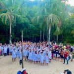 Grande colheita em Manaus: 58 pessoas descem às águas em grande batismo