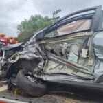 Pastores testemunham milagre de Deus após livramento de acidente de carro com capotamento no ES