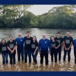 Oito pessoas descem às águas em batismo pela Igreja Adventista da Promessa de Mineiros (GO)