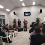 Em pré-inauguração do templo da Igreja Adventista da Promessa em Santiago, 10 pessoas se entregaram ao Senhor