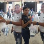 Contribuições de promessistas ajudam famílias na Venezuela