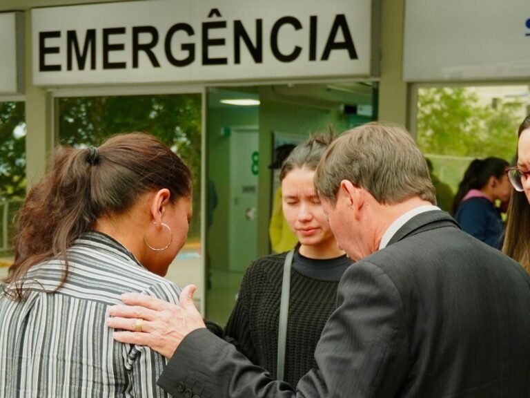 Promessistas levam um saboroso café e a mensagem do evangelho em Hospital Infantil de Florianópolis (SC)